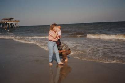 Makenzie at the beach