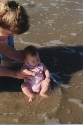 Makenzie at the beach