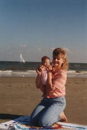 Makenzie at the beach