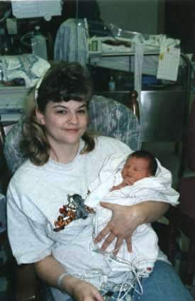 Makenzie with her mommy