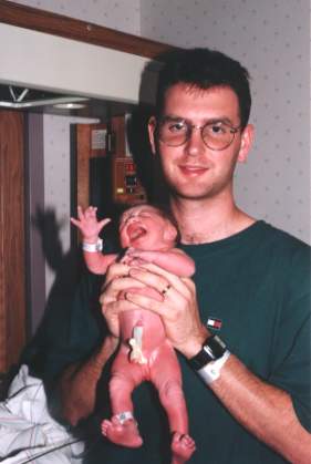 Makenzie after delivery