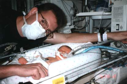 Makenzie with her daddy